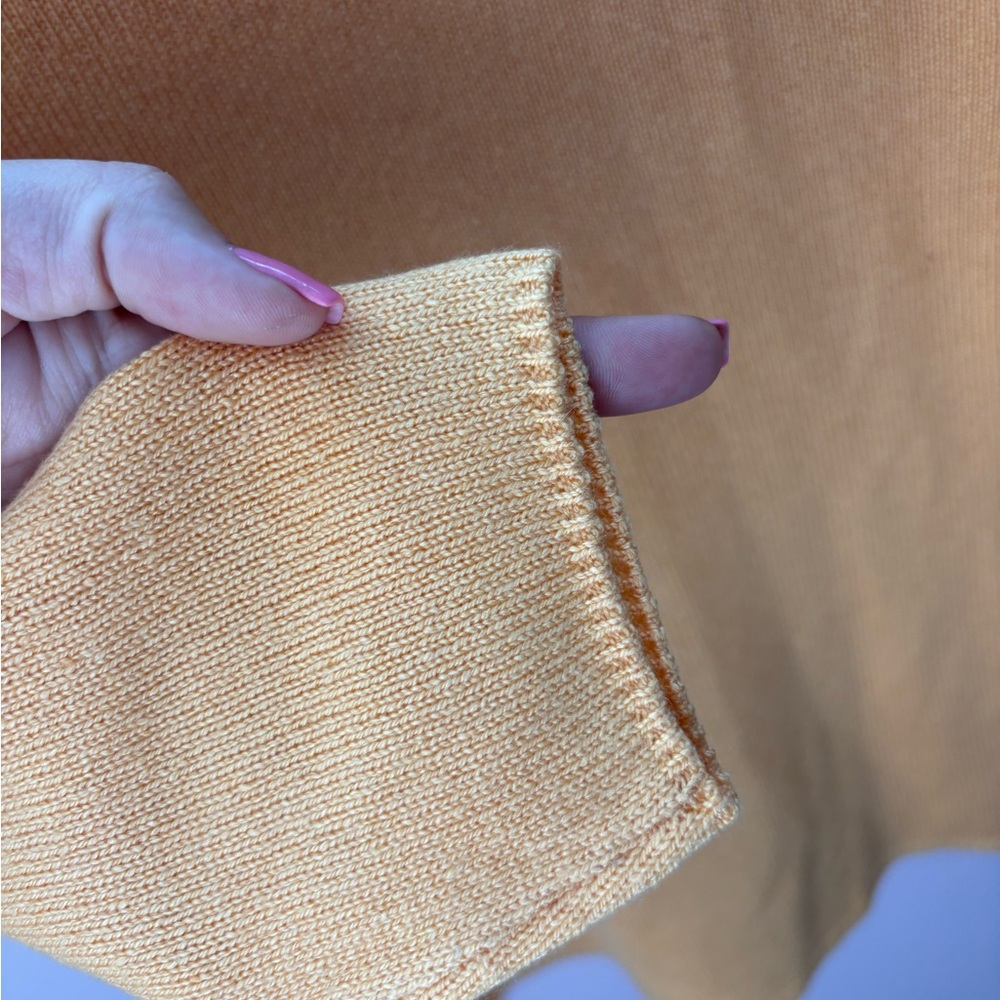 Authentic CHANEL cashmere knit 1996 yellow sweater 42 - Picture 10 of 14